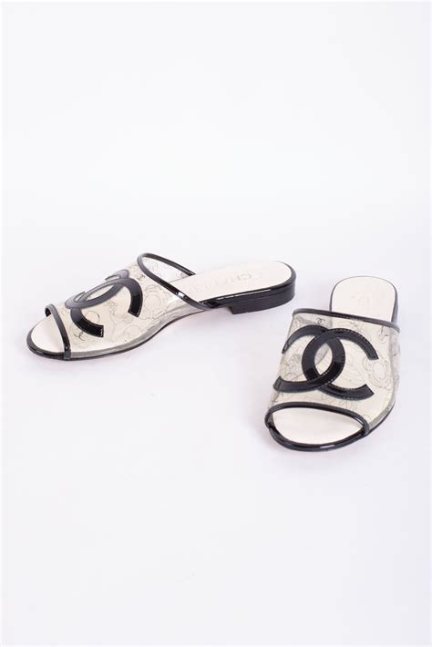 silver chanel sandals|buy Chanel sandals online.